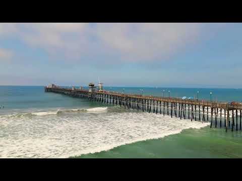 Oceanside Pier and Beach San Diego County - Aerial and Drone Photography by Drone Company San Diego