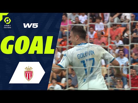 Goal Aleksandr GOLOVIN (17' - ASM) FC LORIENT - AS MONACO (2-2) 23/24