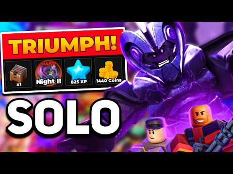 How to Solo Night 2 Hard Mode TDS Halloween 2025