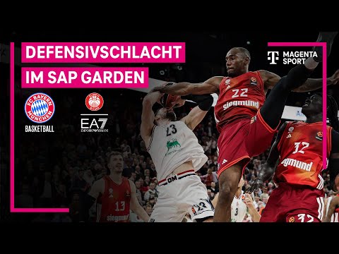 FC Bayern München vs. EA7 Emporio Armani Mailand | Euroleague | MAGENTA SPORT