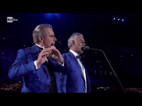 ANDREA BOCELLI & ANDREA GRIMINELLI PLAY DENZA'S FUNICULI' FUNICULA'