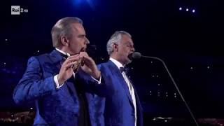 ANDREA BOCELLI &amp; ANDREA GRIMINELLI PLAY DENZA&#39;S FUNICULI&#39; FUNICULA&#39;