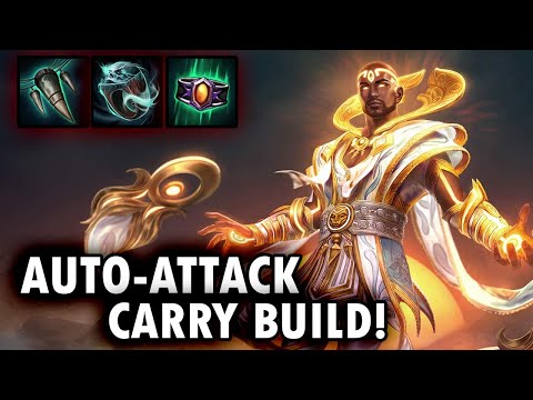 AUTO-ATTACK OLORUN BUILD DOES CRAZY DAMAGE! SMITE SEASON 8 OLORUN CARRY GUIDE AND GAMEPLAY!