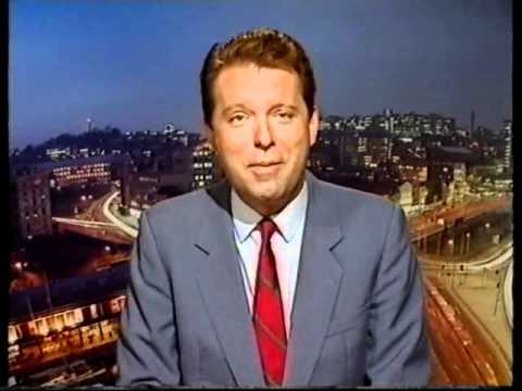 HTV West in-vision continuity Peter Crawford January 1990
