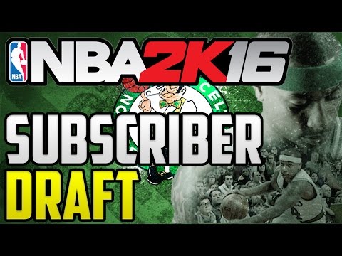 NBA 2K16 Boston Celtics Subscriber MyLEAGUE - 2016 NBA Draft! [ Ep 2 ]