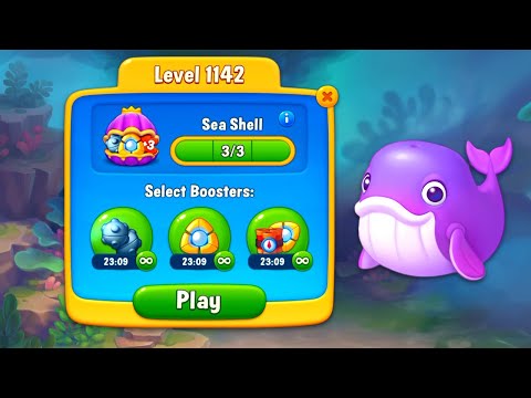 Fishdom: Gameplay II 1142 Level II