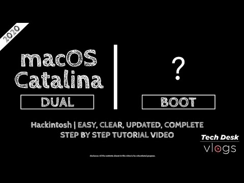How to Dual Boot macOS Catalina on a PC (Clear Hackintosh Guide)