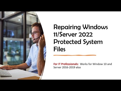 Reparieren von Windows 11-Server 2022 geschützten Systemdateien mit SFC und DISM