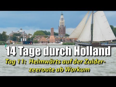 14 Tage mit dem Rad durch Holland - Tag 11: Zuiderzeeroute ab Workum