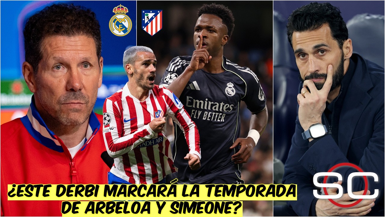 TODO O NADA. REAL MADRID y ARBELOA se juegan LA LIGA en el DERBI ante ATLÉTICO | SportsCenter
