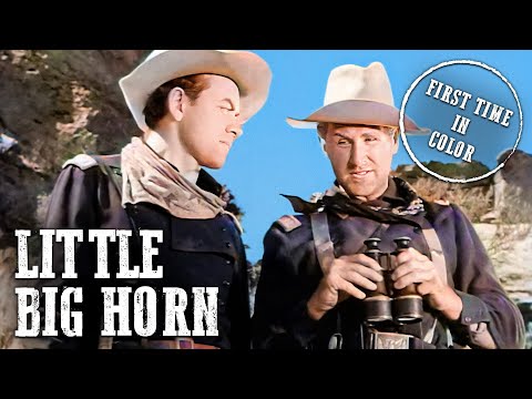 Little Big Horn | John Ireland | Colorized | Western Movie