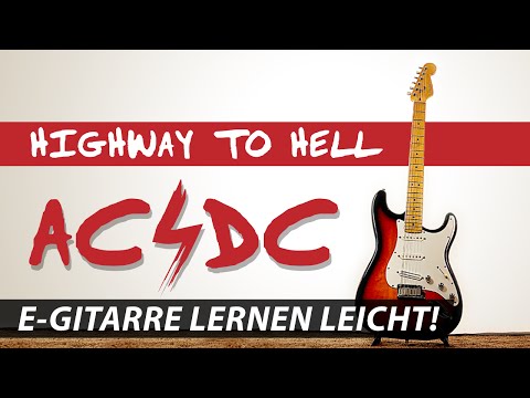 E-GITARRE LERNEN für Anfänger ★ HIGHWAY TO HELL ► AC/DC