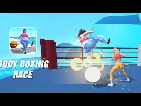 body Boxing 🥊 RACE 3D gameplay/noob vs Pro vs Hacker @GamezShooter