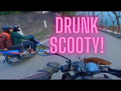 Scooty guy High or drunk! Observation | Z900