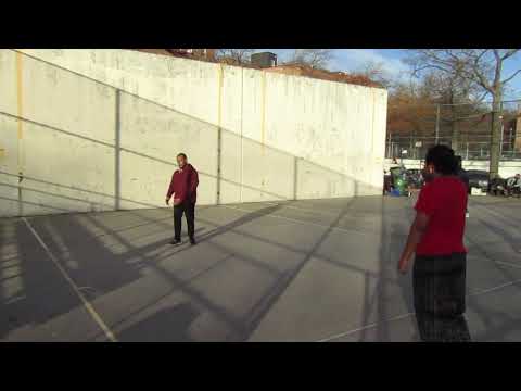 Hoover Park - Steamball - Anthony & Ivo vs Alejo & Gus - Pick Up Doubles Handball - 11.24.2023