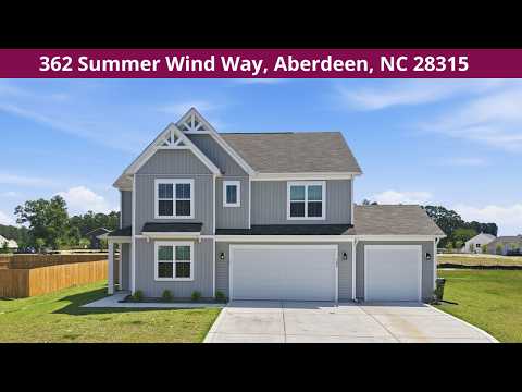 3-bedroom, 2.5-bath home in Aberdeen's sought-after Sandy Springs community. property video