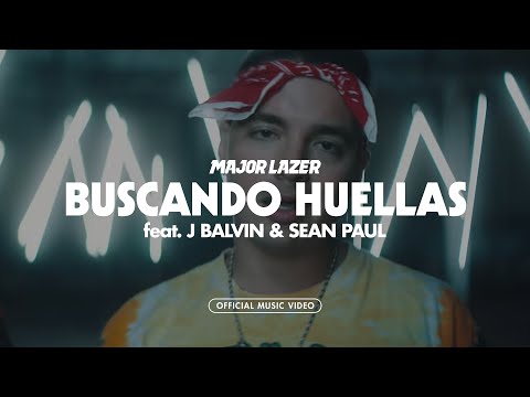 Major Lazer - Buscando Huellas (Feat. J Balvin & Sean Paul) (Official Music Video)