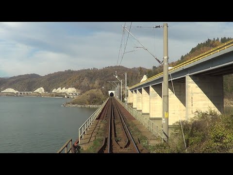 SEVERIN-HERCULANE Cab view-Mecanic de locomotiva -Führerstandsmitfahrt-Treni-Trenes-Zug