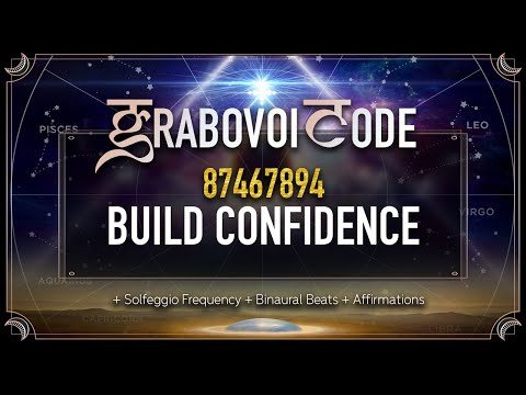 Grabovoi Numbers for BUILDING CONFIDENCE | Grabovoi Sleep Meditation with GRABOVOI Codes