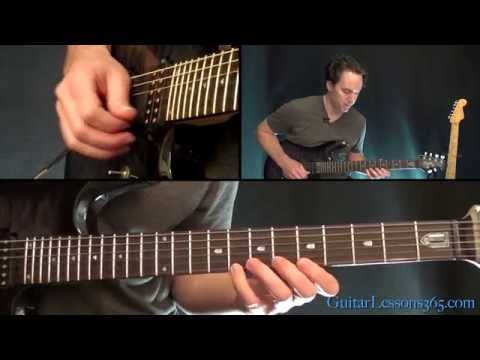 Rock and Roll All Nite Guitar Lesson Pt.2 - Kiss - Solo