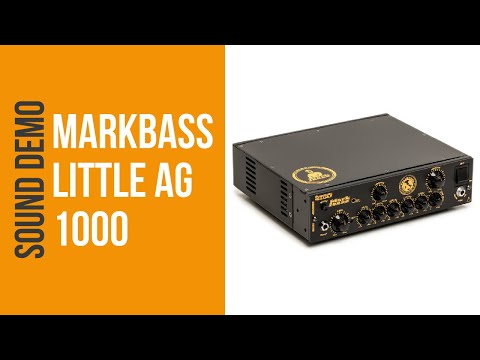 Markbass® -  LITTLE-AG-1000-58R - 1000W Bass Amplifier Head image 5