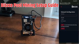 Bitaxe Pool Mining Setup + Wallet Options (Braiins pool setup)