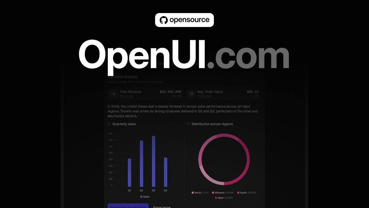 Introducing OpenUI : The open source standard for Generative UI