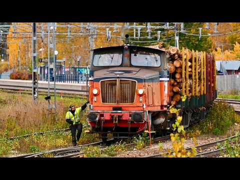 Svenska tåg del 107 - Iggesund station