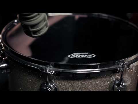Evans Drumheads: Black Chrome Tom Heads