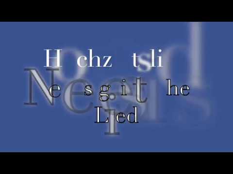 Ihr sollt da sein füreinander- Hochzeitslied / Neues geistliches Lied