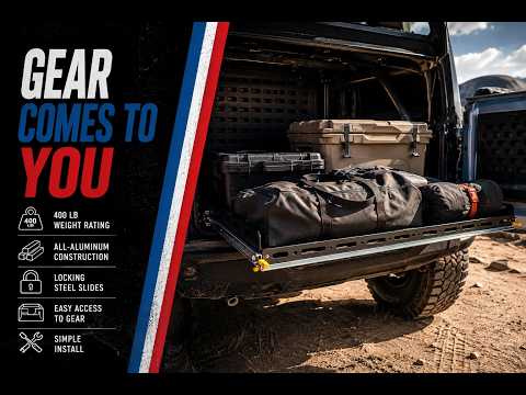 Diabolical Slide Floor | Easy Cargo Access for 2021+ Ford Bronco