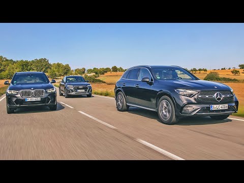 2023 BMW X3 vs 2023 Mercedes-GLC vs Audi Q5.The Winner is...