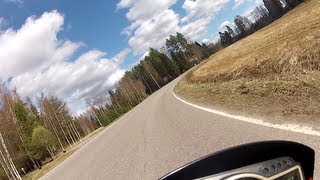 preview picture of video 'Härkätie: Letku - Porras by motorcycle'
