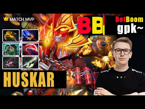 Huskar Mid | BetBoom.gpk~ | TRY THIS BUILD FOR MIDLANE HUSKAR EZ MMR 😎 | 7.32d Gameplay Highlight