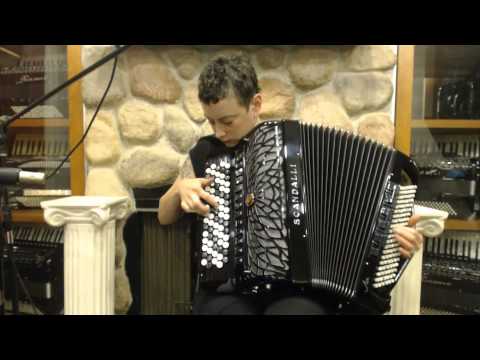 SCANAIRIVBHBK - NEW Black Scandalli Air IV Chromatic Button Accordion B LMMH 77 120 $8999