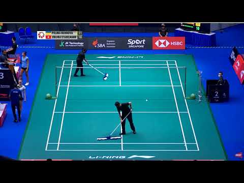Singapore Open 2022  Round 32 Jenjira Stadelmann vs Polina Buhrova