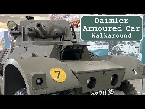 Thumbnail for WW2 Daimler Armoured Car Walkaround by Car