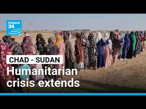 Chad hosts hundreds of thousands of Sudanese refugees as regional humanitarian crisis extends