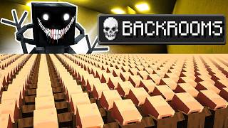 1,000,000 Villagers Escape The BACKROOMS