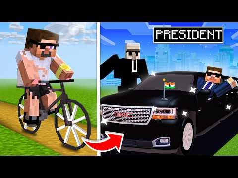 From Poor to Villager's President in Minecraft..