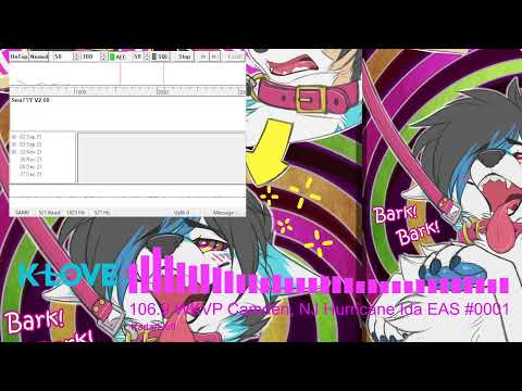 EAS #0001 | 9/1/21 WKVP Camden, NJ EAS Hurricane Ida Alerts Part 1