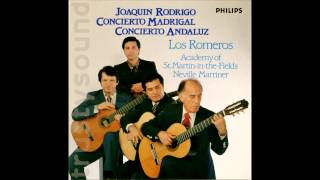 Joaquin Rodrigo Concerto Andaluz for 4 Guitars, Los Romeros