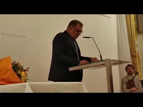 Rede zur Verleihung des Berufstitels Kammerschauspieler