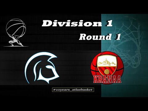 Atlasbasket - Division 1 - Round 1 - ΜΥΡΜΙΔΟΝΕΣ vs KRANAA BC 67-48