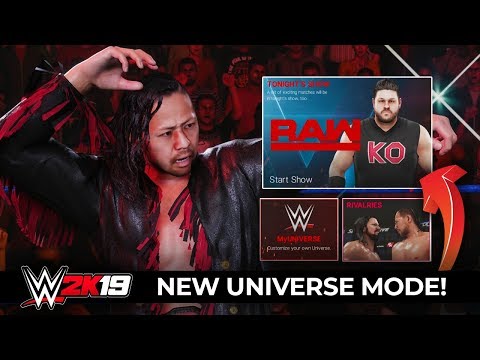 WWE 2K19 - BEST *NEW* UNIVERSE MODE FEATURES!!