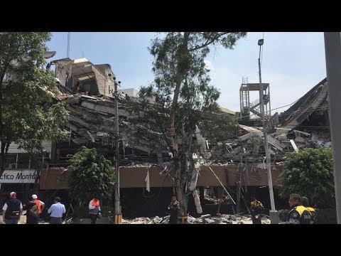 Caught on Camera: Powerful 7.1 Earthquake Strikes Mexico City, Severely Damaging Buildings