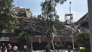 Caught on Camera: Powerful 7.1 Earthquake Strikes Mexico City, Severely Damaging Buildings
