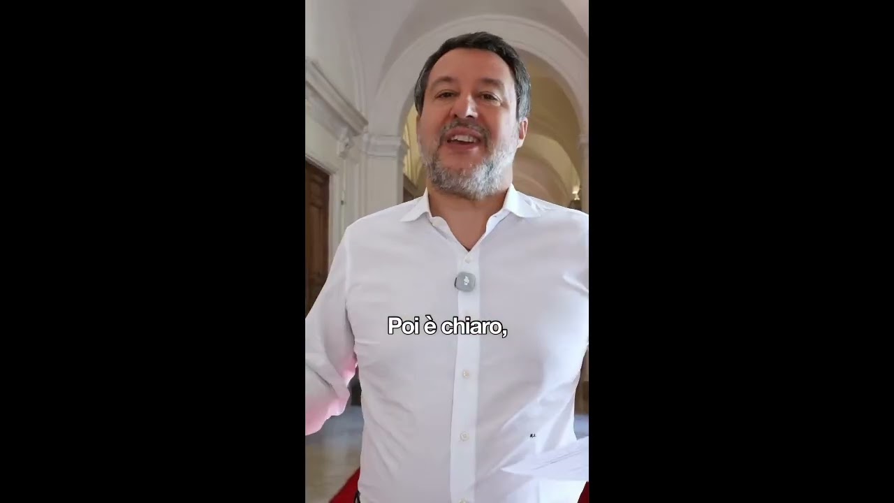 SALVINI: "I RITARDI DEI TRENI SONO L'ECCEZIONE E NON LA REGOLA, LO DICONO I DATI DELLE FERROVIE"