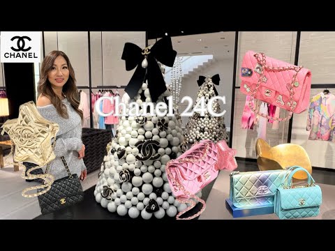 Chanel 24C Cruise 2024 Collection I First Day Launch in Store Chanel New in Bags I Christmas Gifts