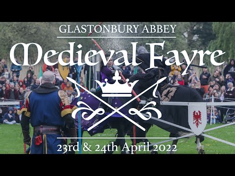 Glastonbury Abbey Medieval Fayre 2022 - The best Medieval Fayre at Glastonbury Abbey to date.